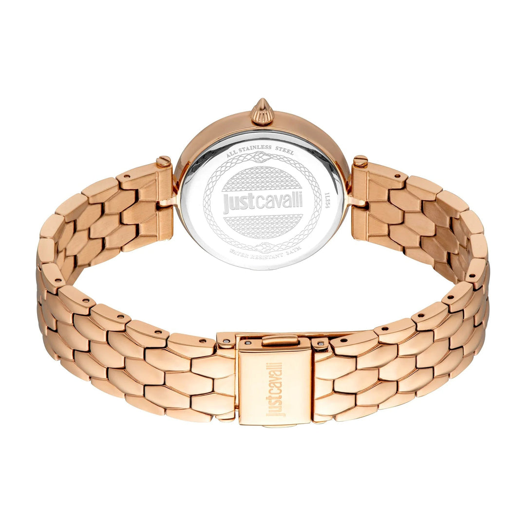Just Cavalli Glam Chic Donna Leopardo Rose Gold Pink image 1