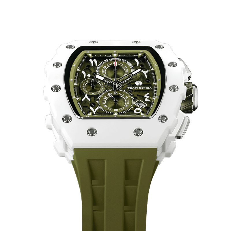 TSAR BOMBA Elemental– Bioceramic Date Quartz