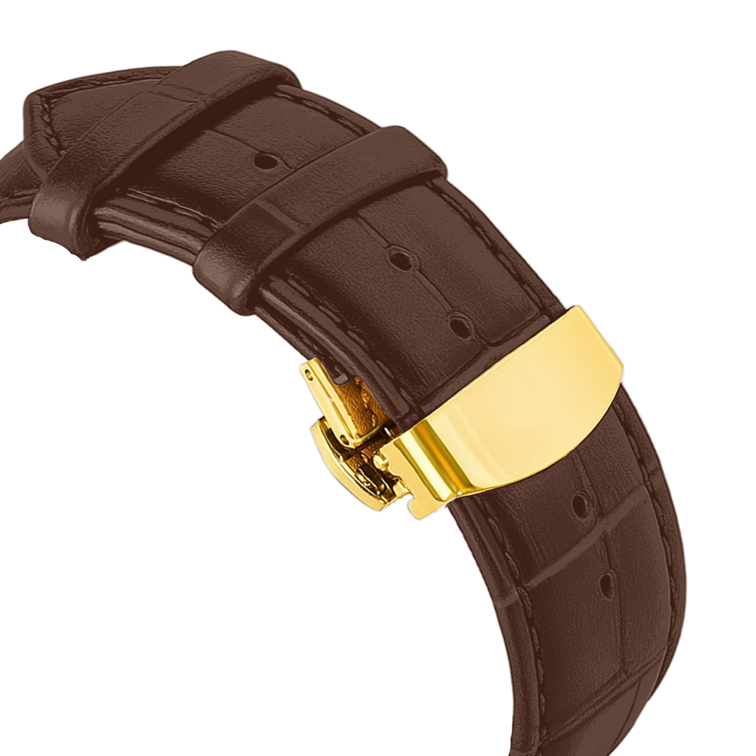 EONDATE CLASSIC LEATHER WATCH