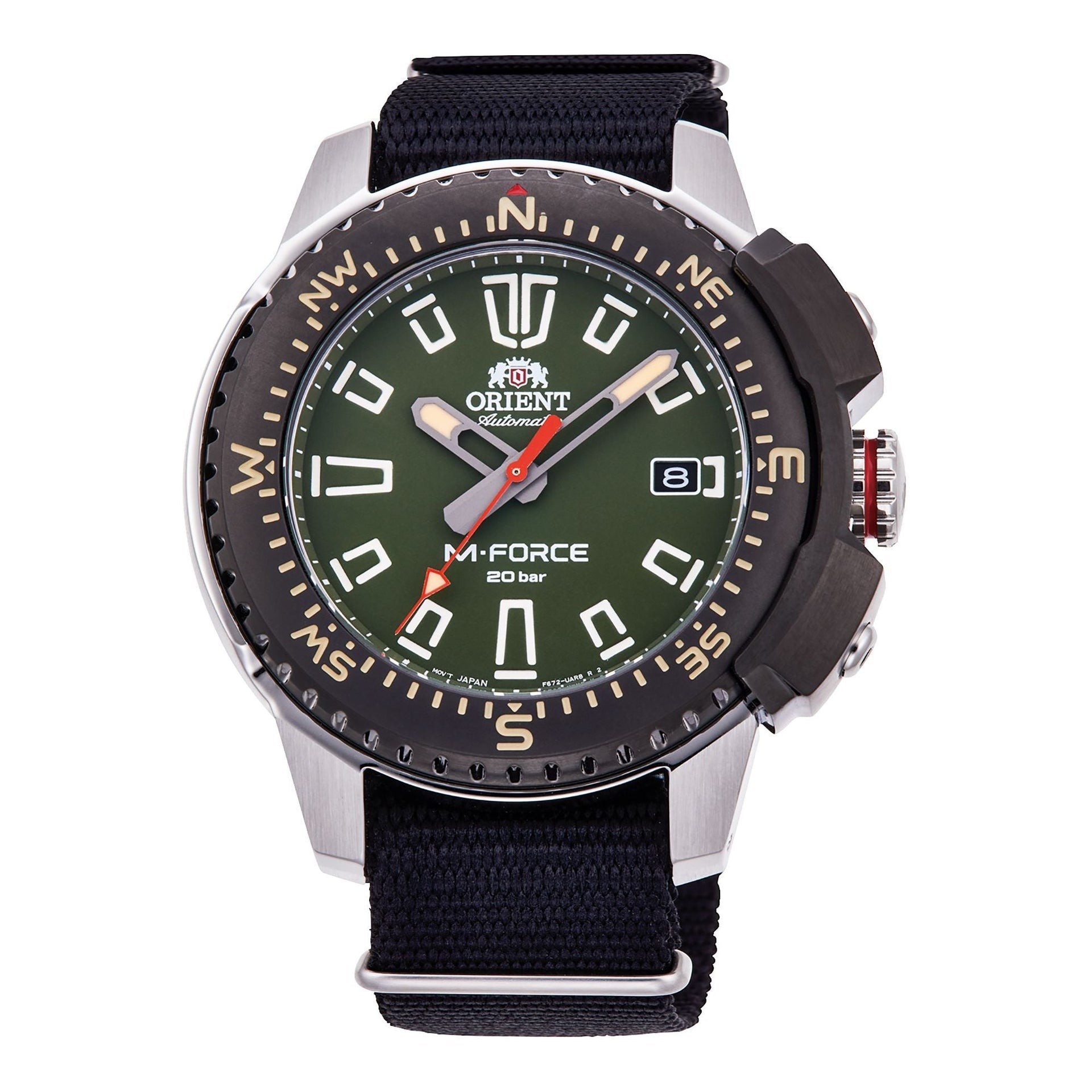 ORIENT Men's M-FORCE Automatic Watch RA-AC0N03E10B image 0