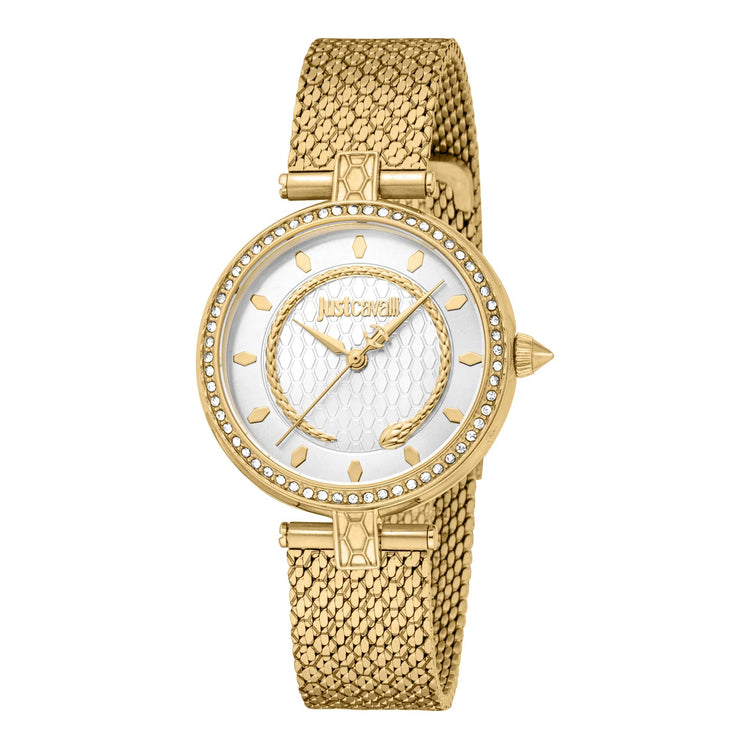 Just Cavalli Glam Chic Obsessive Snake Gold Silver image 0
