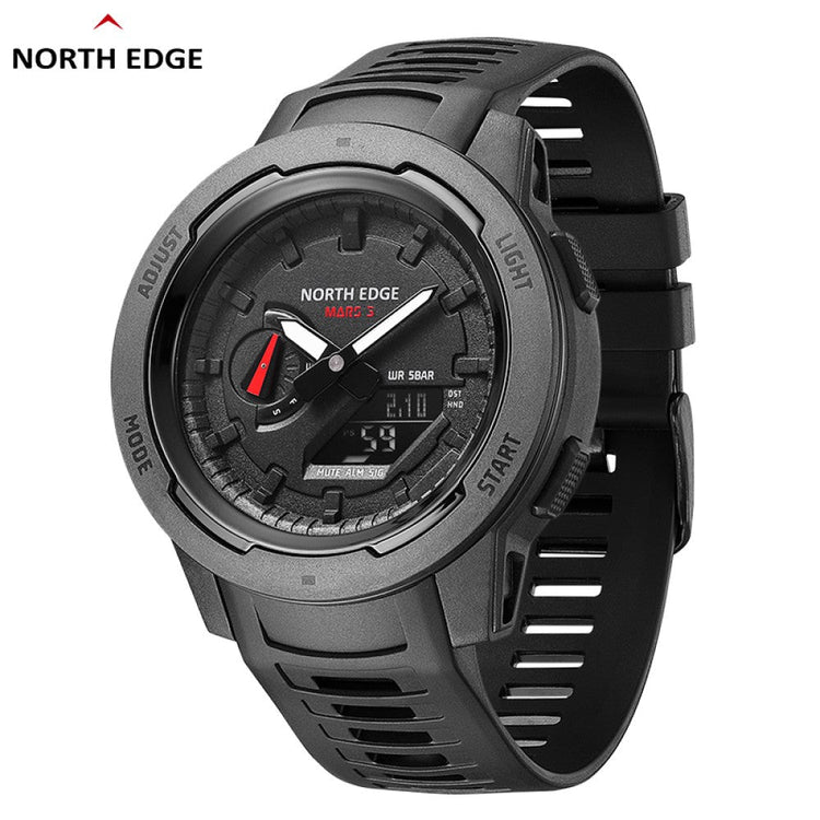 NORTH EDGE Tactical Mars 3 Watch Carbon Fibre image 1