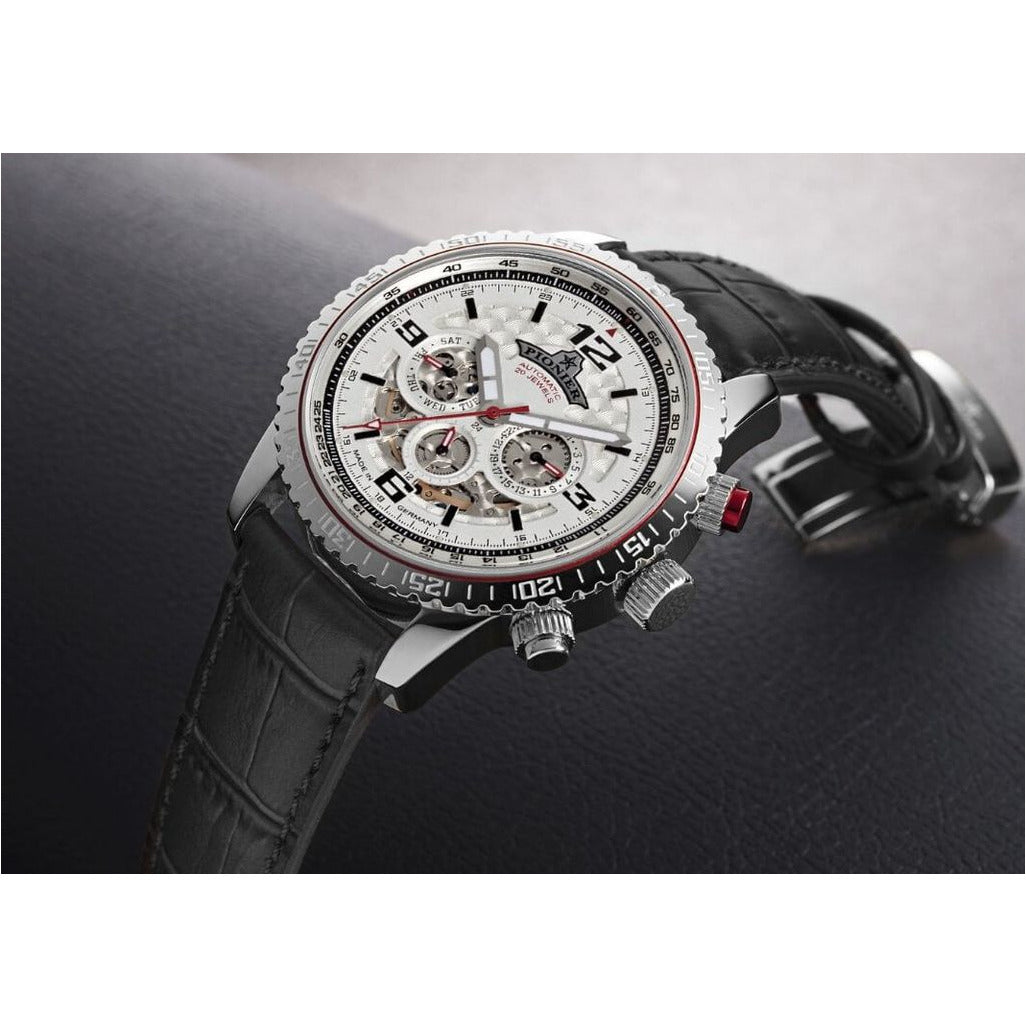 TUFINA GERMANY BARBADOS PIONIER SILVER | WHITE Watch