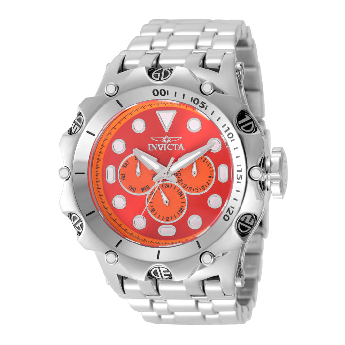 INVICTA Men's Reserve 51mm Chronograph Watch Orange