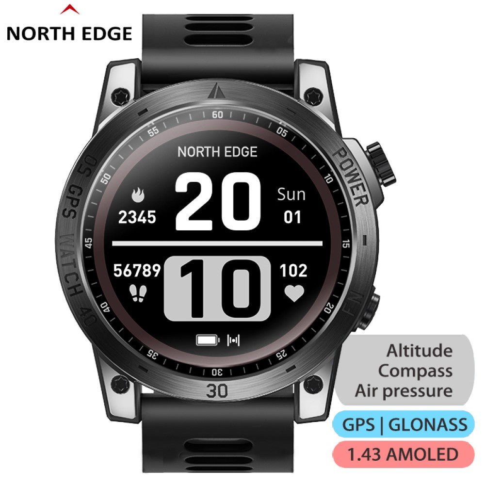 NORTH EDGE Tactical Cross Fit 3 GPS Smart Watch image 0