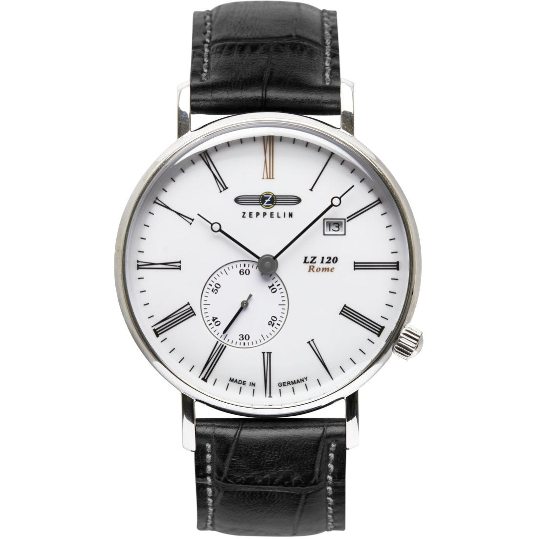 ZEPPELIN 7134-1 Rome White / Black Watch image 0