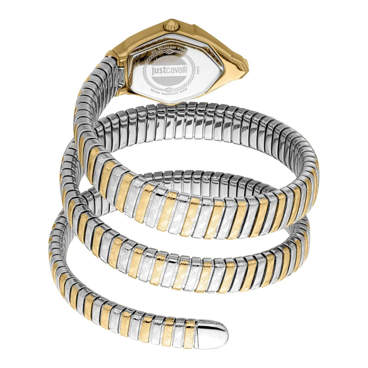 Just Cavalli Signature Snake Mesmerizing Two Tones YG Green image 1