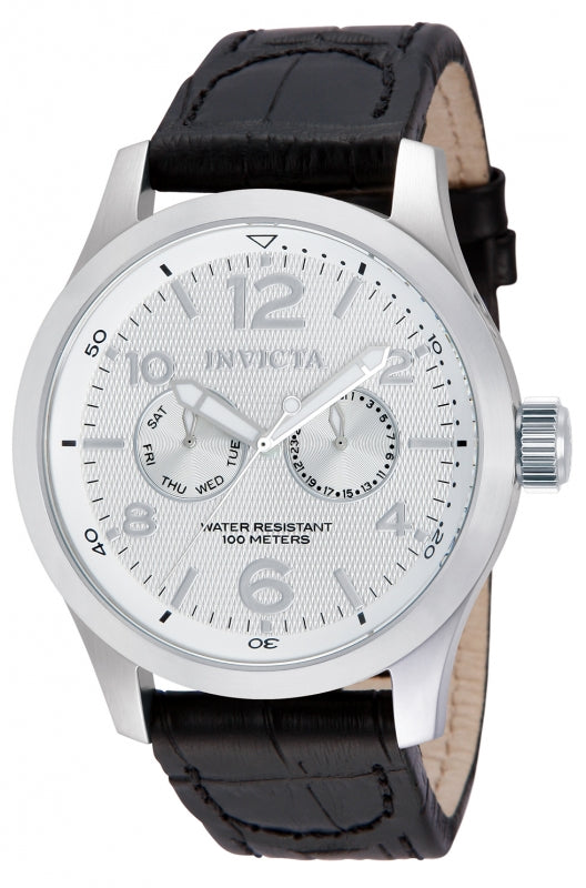 INVICTA Men's Classic Speciality 48mm Watch Black Leather