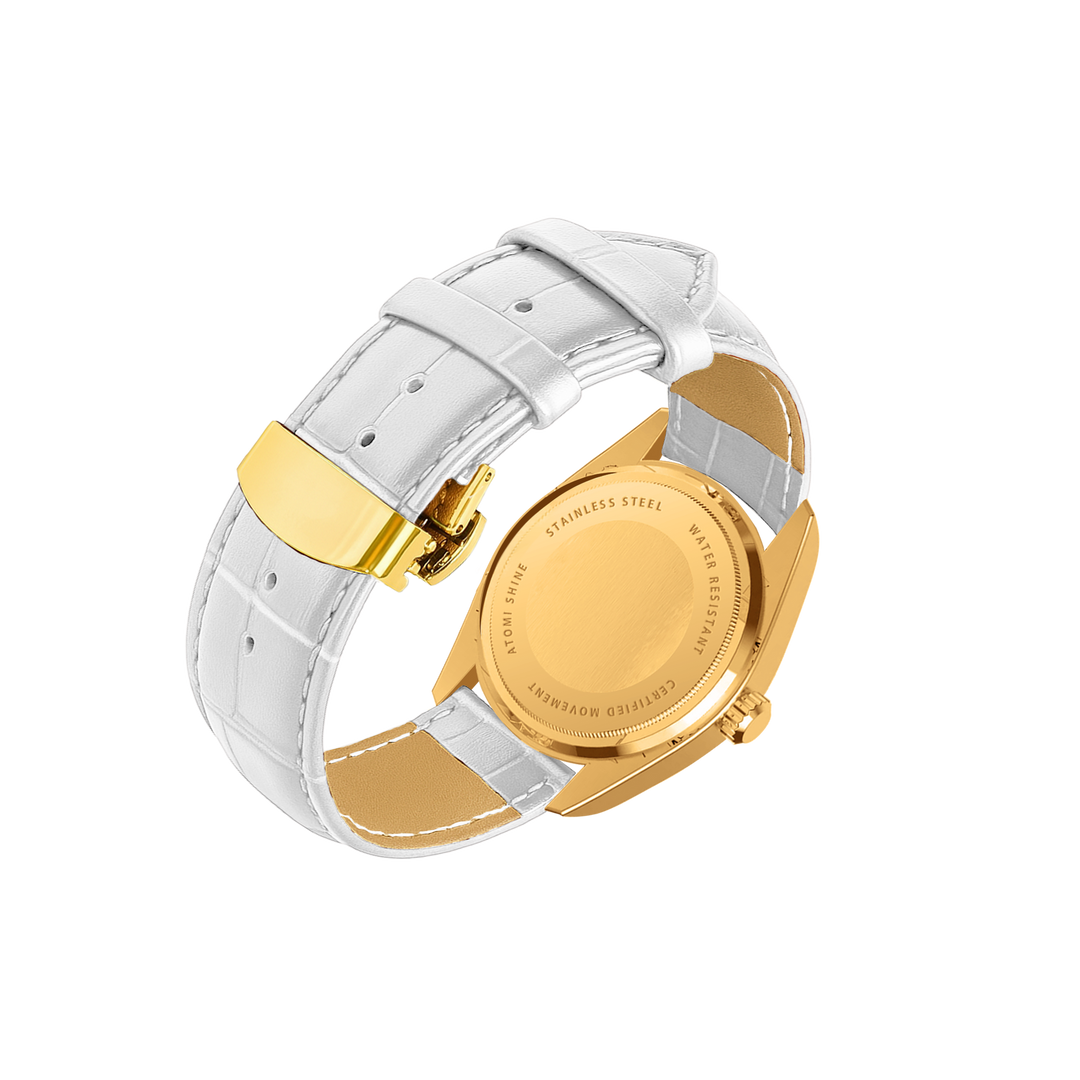 EONDATE CLASSIC LEATHER WATCH