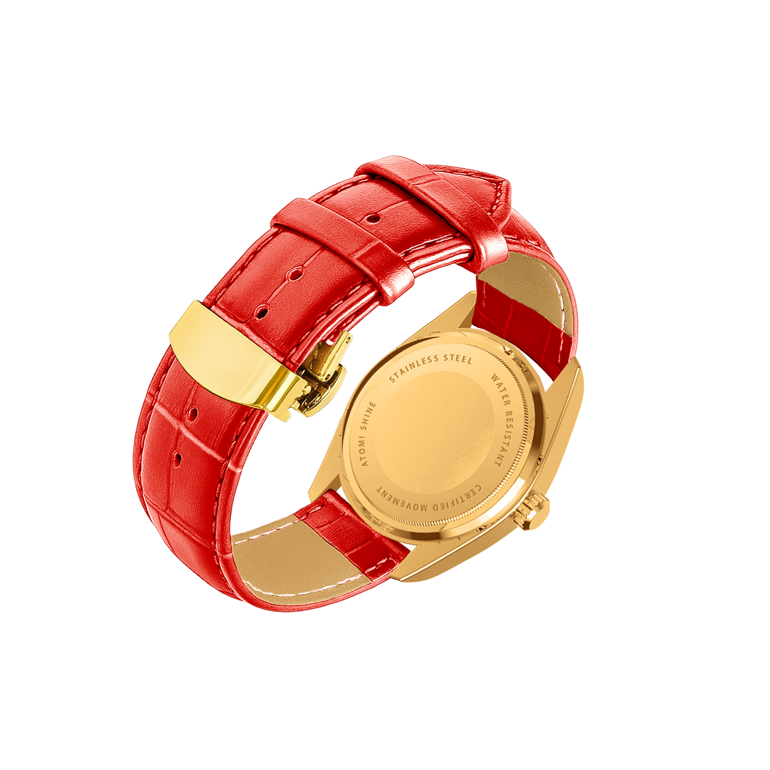 EONDATE CLASSIC LEATHER WATCH