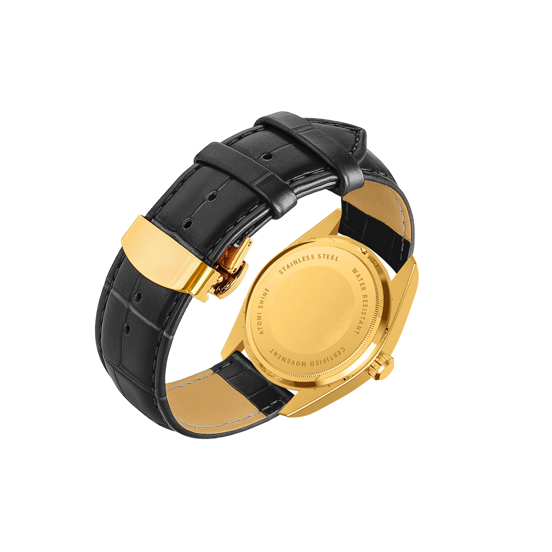 EONDATE CLASSIC LEATHER WATCH