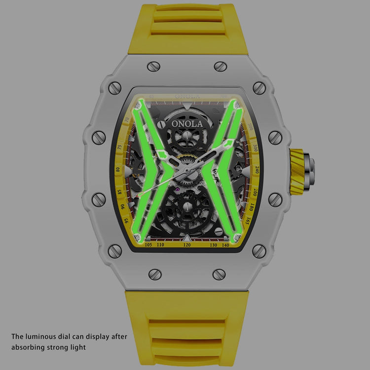 ONOLA Rhythm Automatic Mechanical Watch MILK image 11