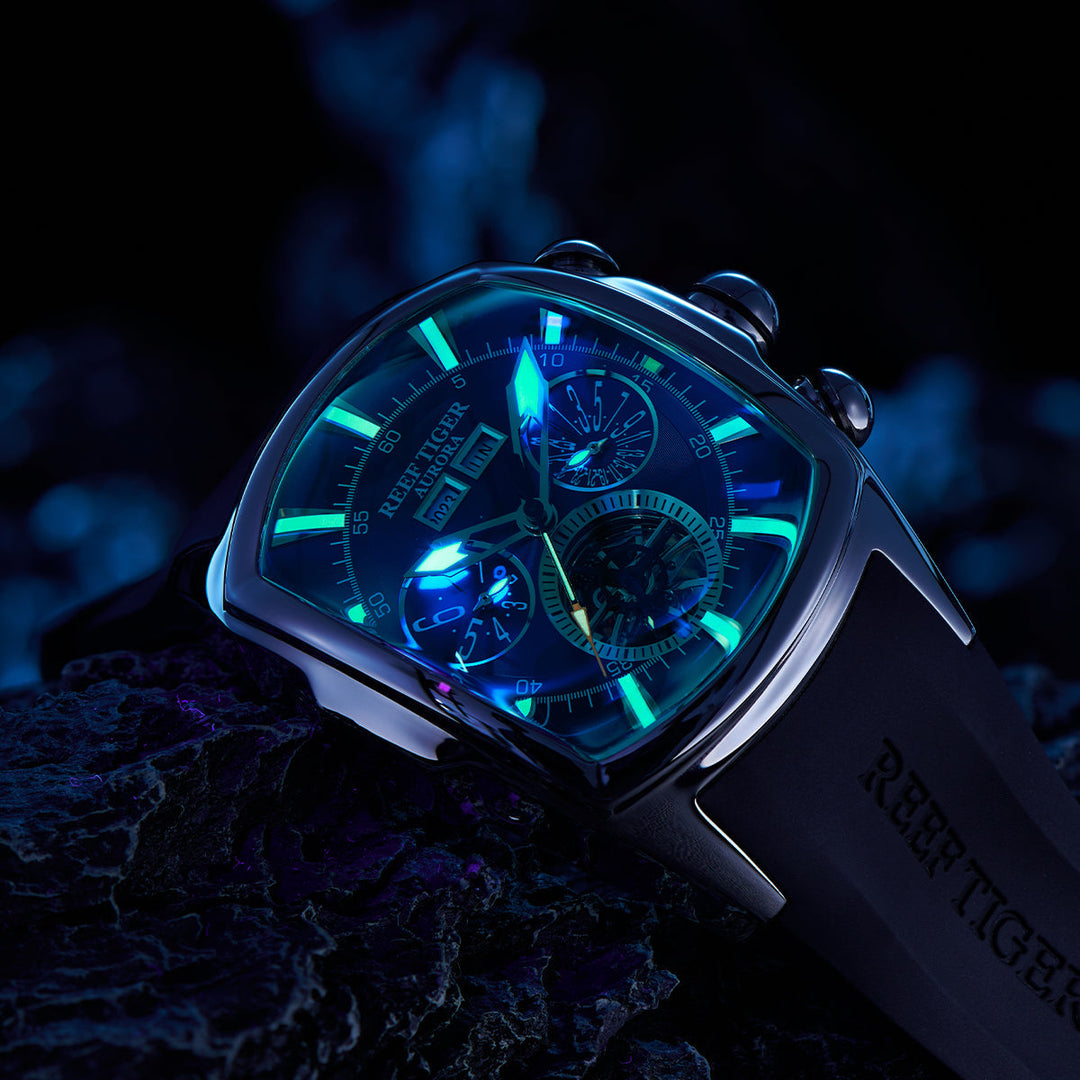 Reef Tiger Men's Aurora Tank II Sports Automatic Watch image 4