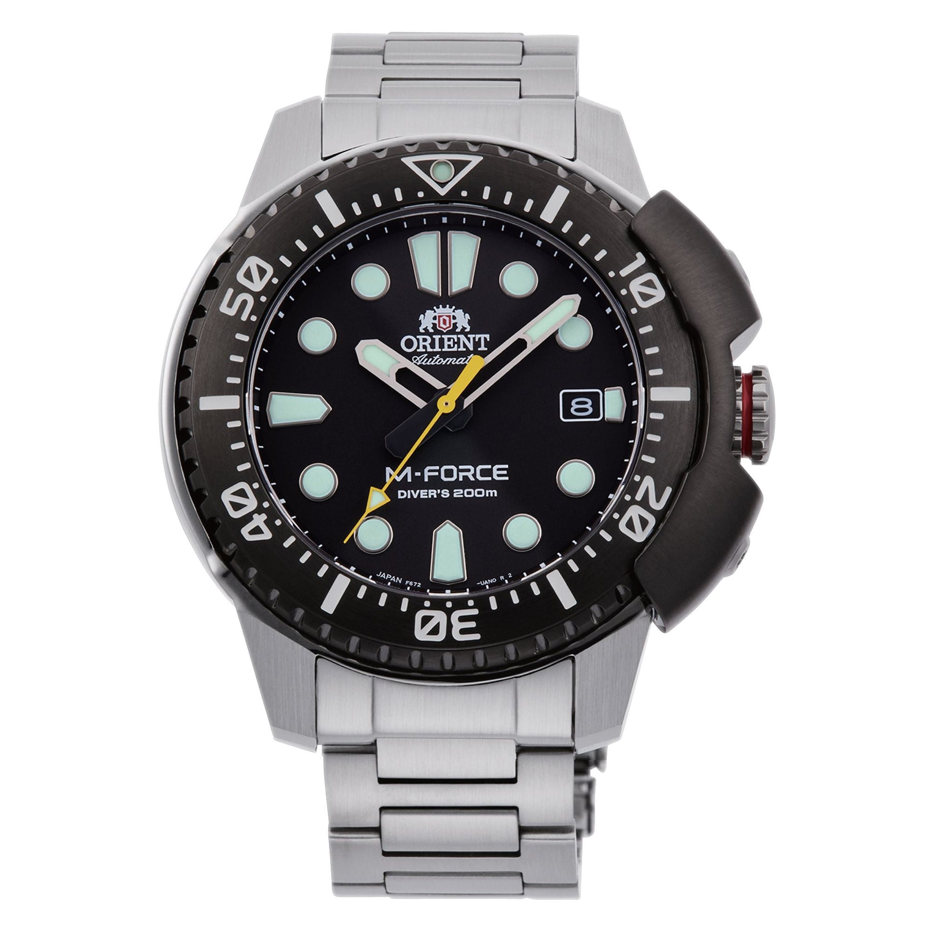 ORIENT Men's M-FORCE Automatic Divers Watch RA-AC0L01B00B image 0
