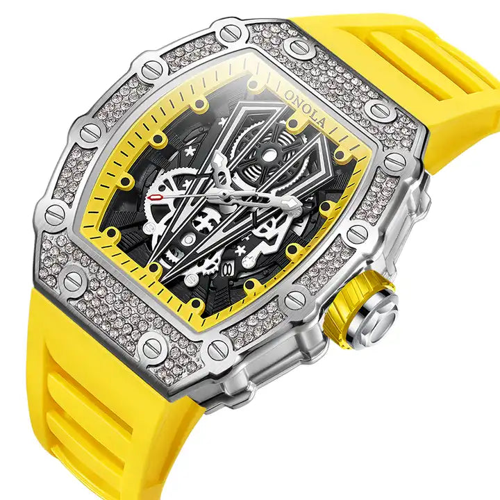 ONOLA Sir V Iced Quartz Watch image 13