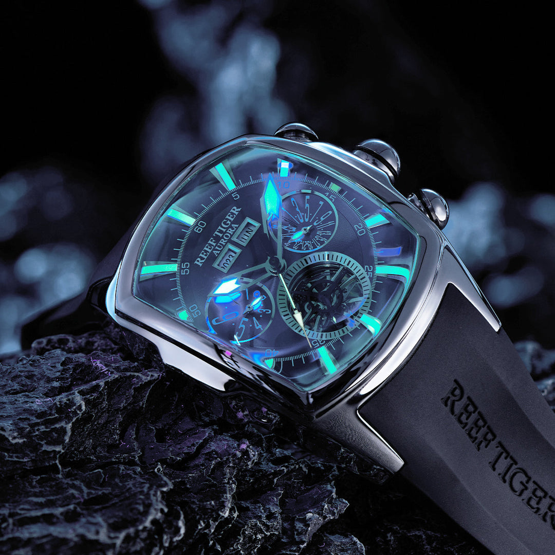 Reef Tiger Men's Aurora Tank II Sports Automatic Watch image 3