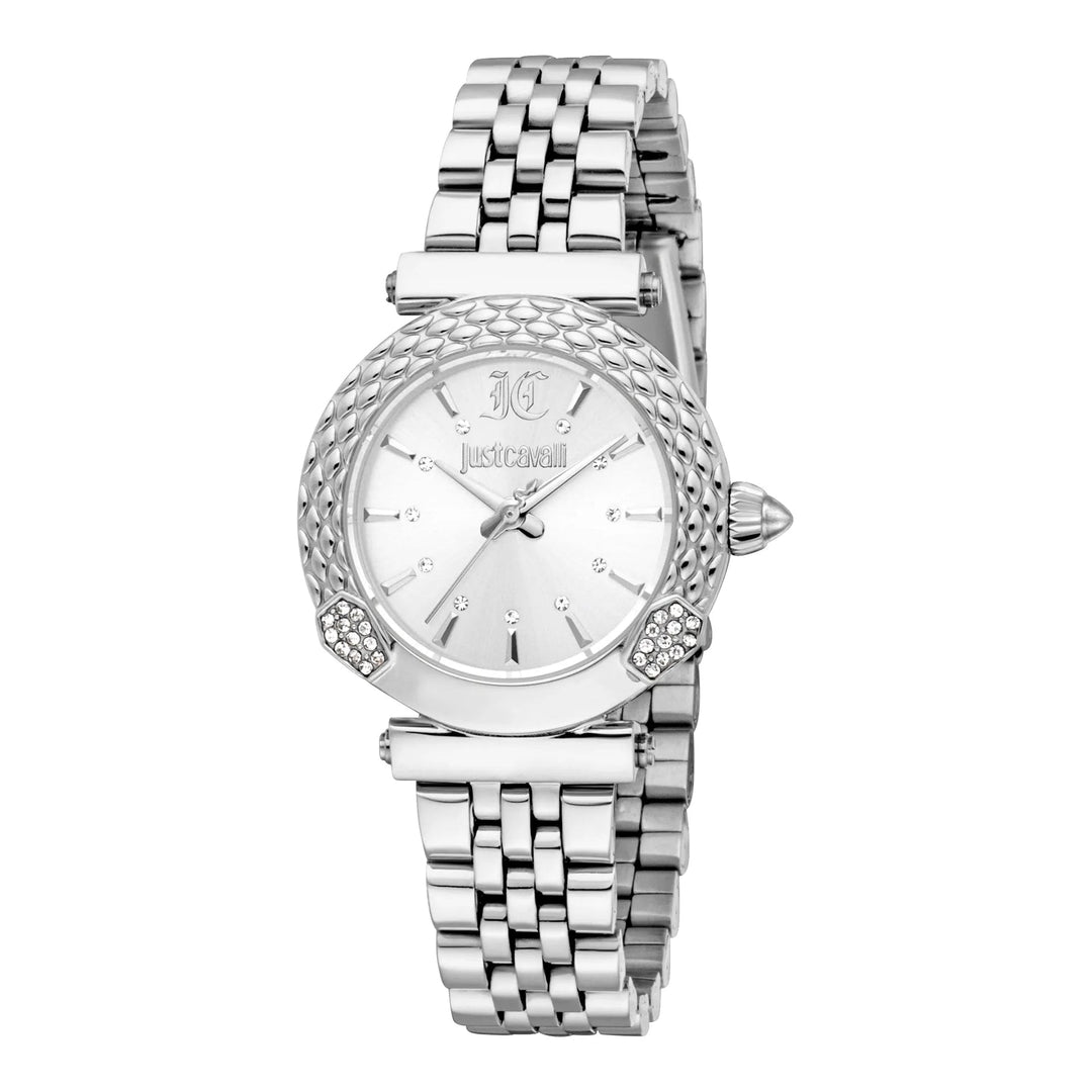 Just Cavalli Animalier Mistero Snake Silver image 0