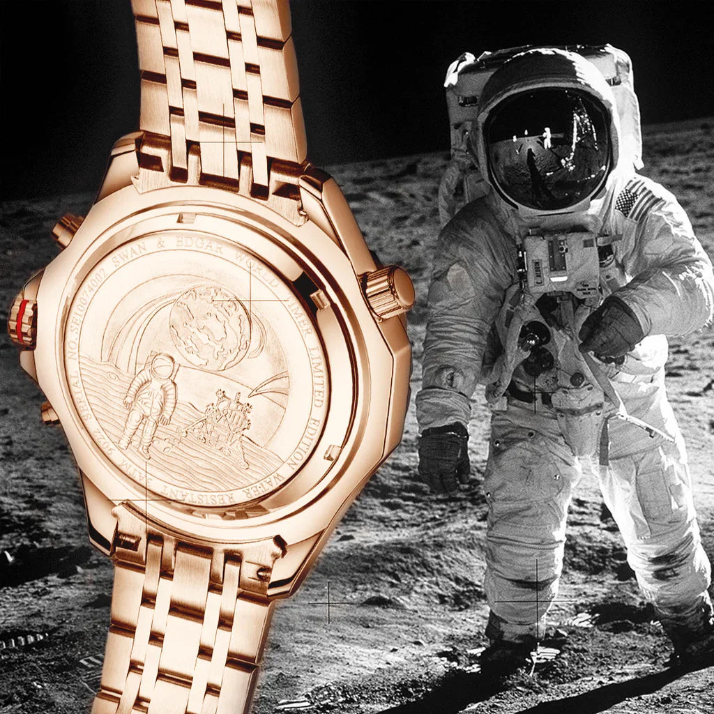 World Timer Mechanical Quartz image 3