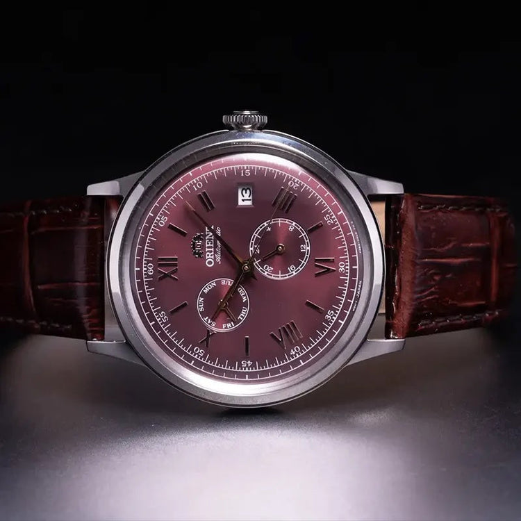 ORIENT Men's Bambino Version 8 Automatic Classic Watch RA-AK0705R image 4