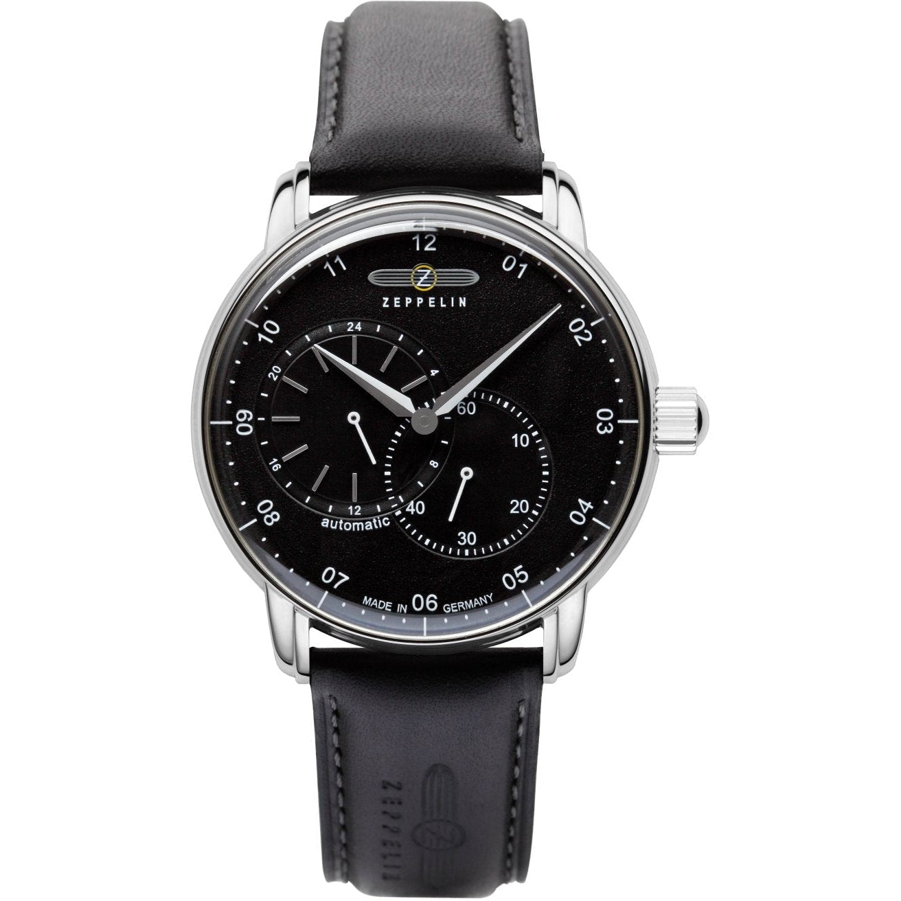 ZEPPELIN Men's New Captains Line Automatic 8662-2 Leather Watch image 0