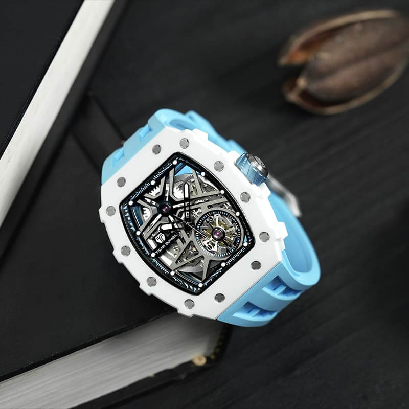TSAR BOMBA Elemental-Ceramic Automatic Watch TB8209C