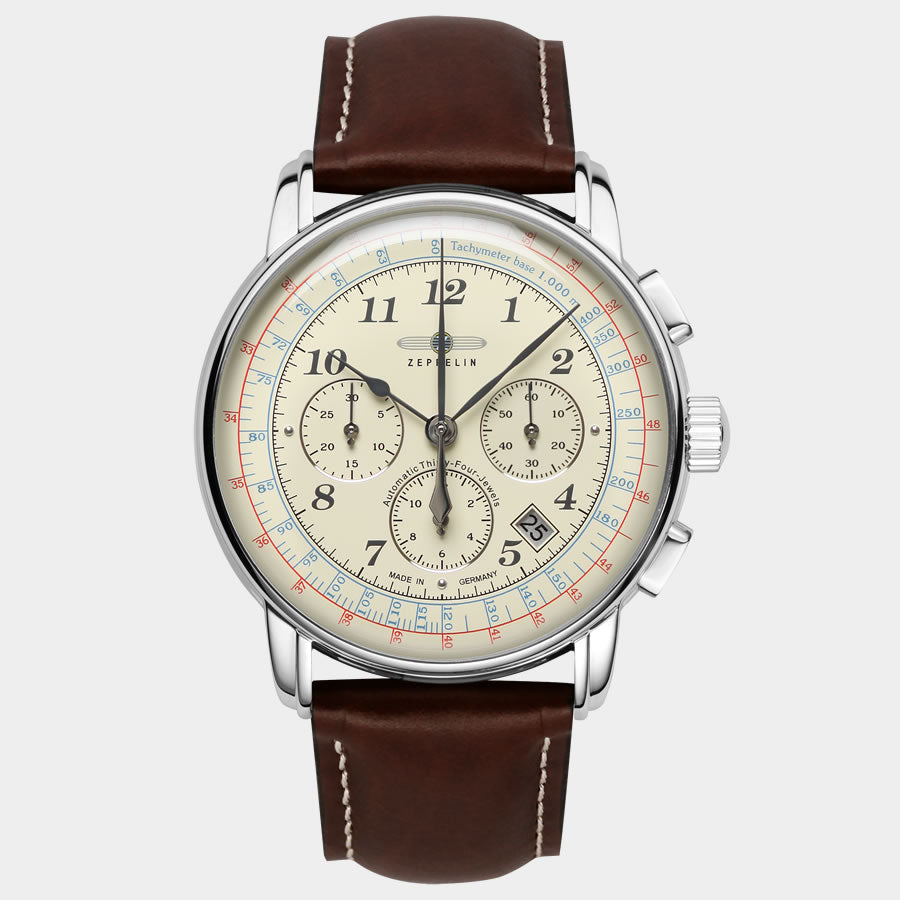 ZEPPELIN Men's 7624-5 LZ126 Los Angeles Watch image 0