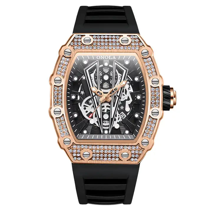 ONOLA Sir V Iced Quartz Watch image 17