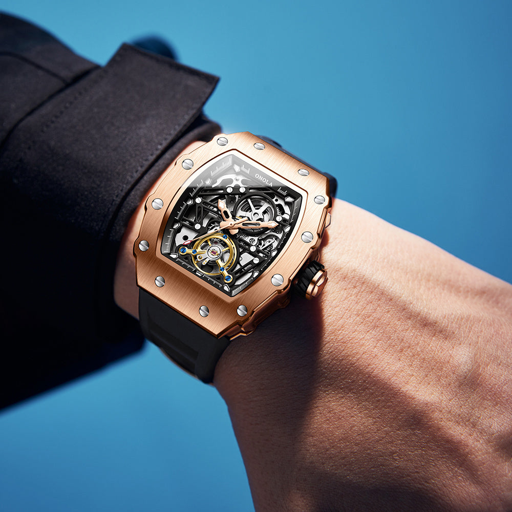 ONOLA Ankara Automatic Skeleton Watch image 4