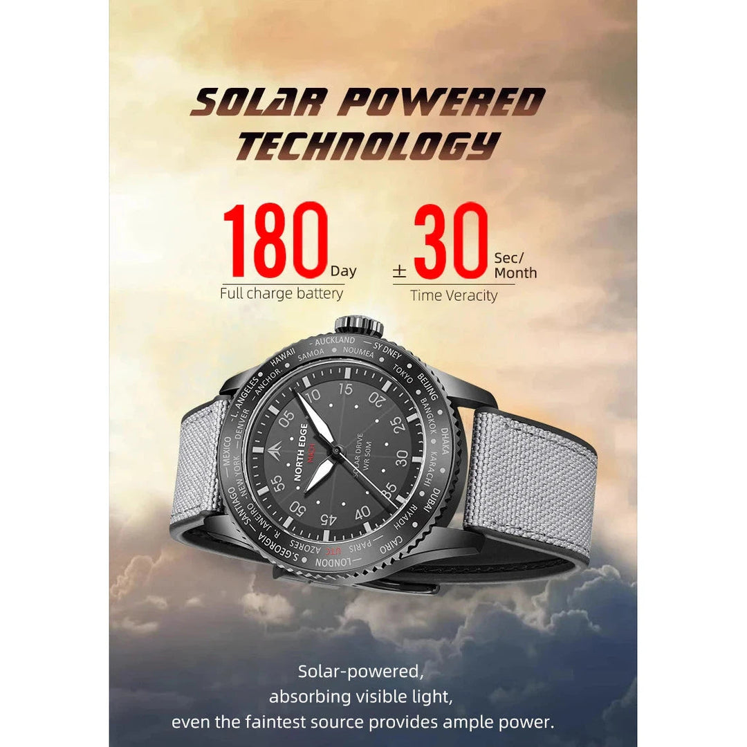 NORTH EDGE Tactical MACH Solar Drive Watch image 4