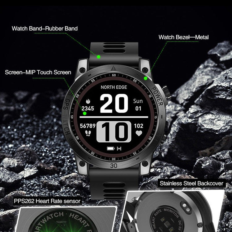 NORTH EDGE Tactical Cross Fit 3 GPS Smart Watch image 11