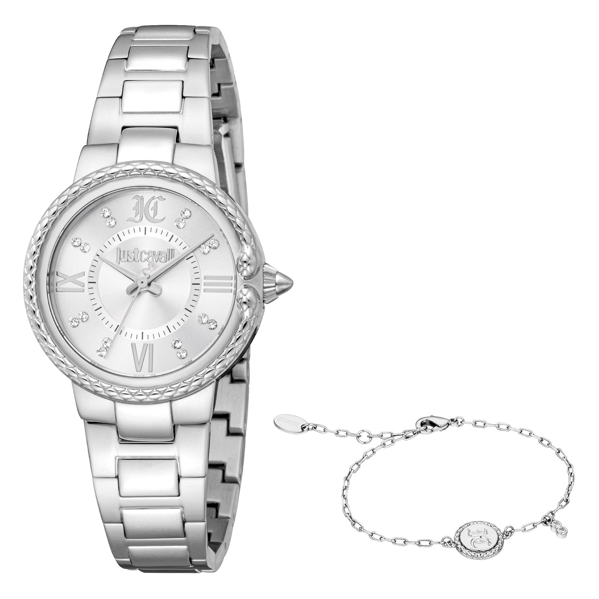 Just Cavalli SET Primavera Snake Silver image 0