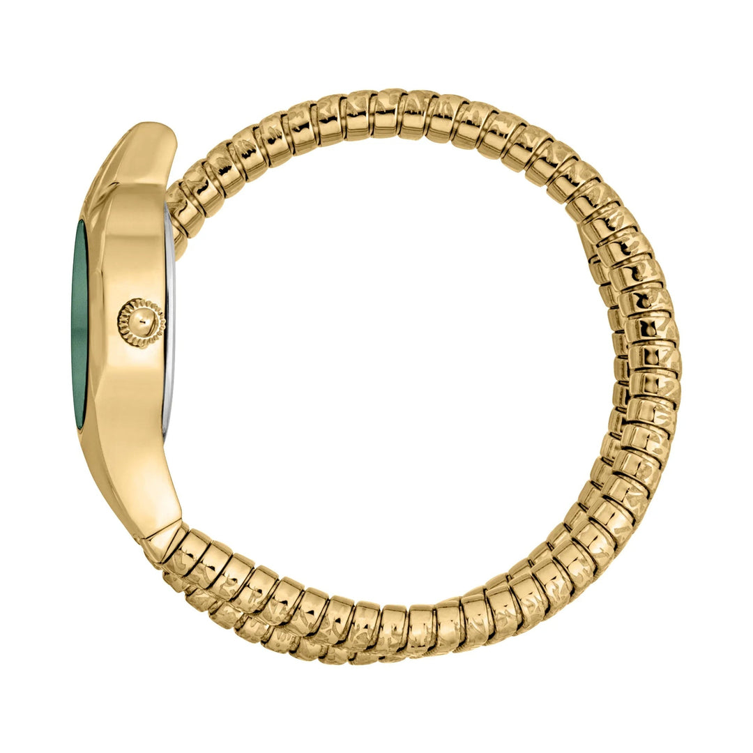 Just Cavalli Signature Snake Amalfi Yellow Gold Green image 2