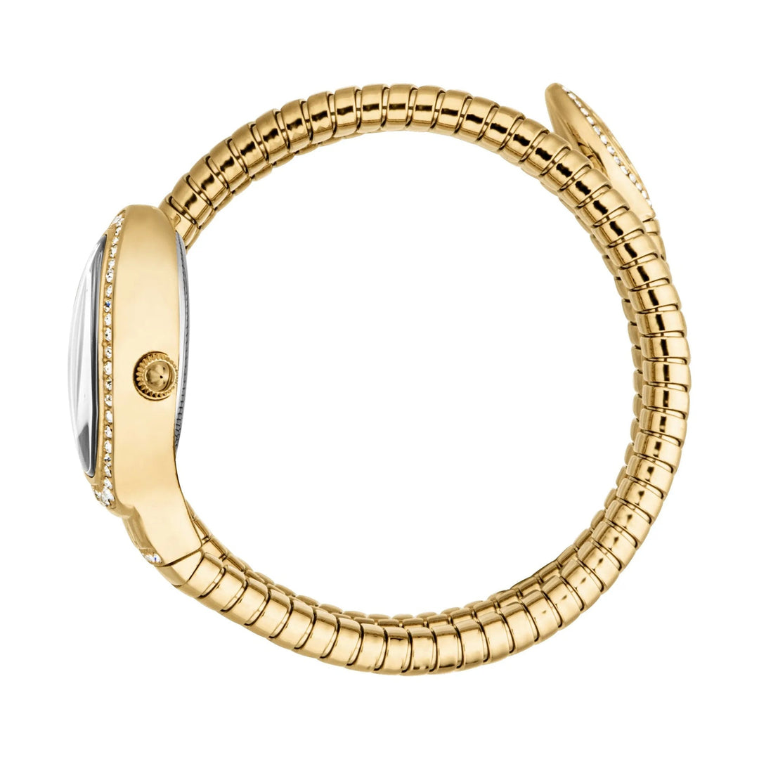 Just Cavalli Signature Snake Carezza Yellow Gold Silver image 2