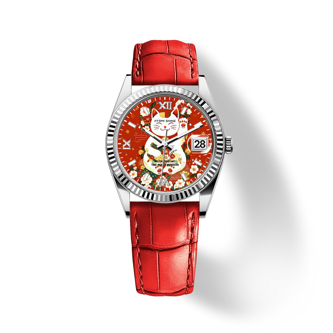 EONDATE CLASSIC LEATHER WATCH