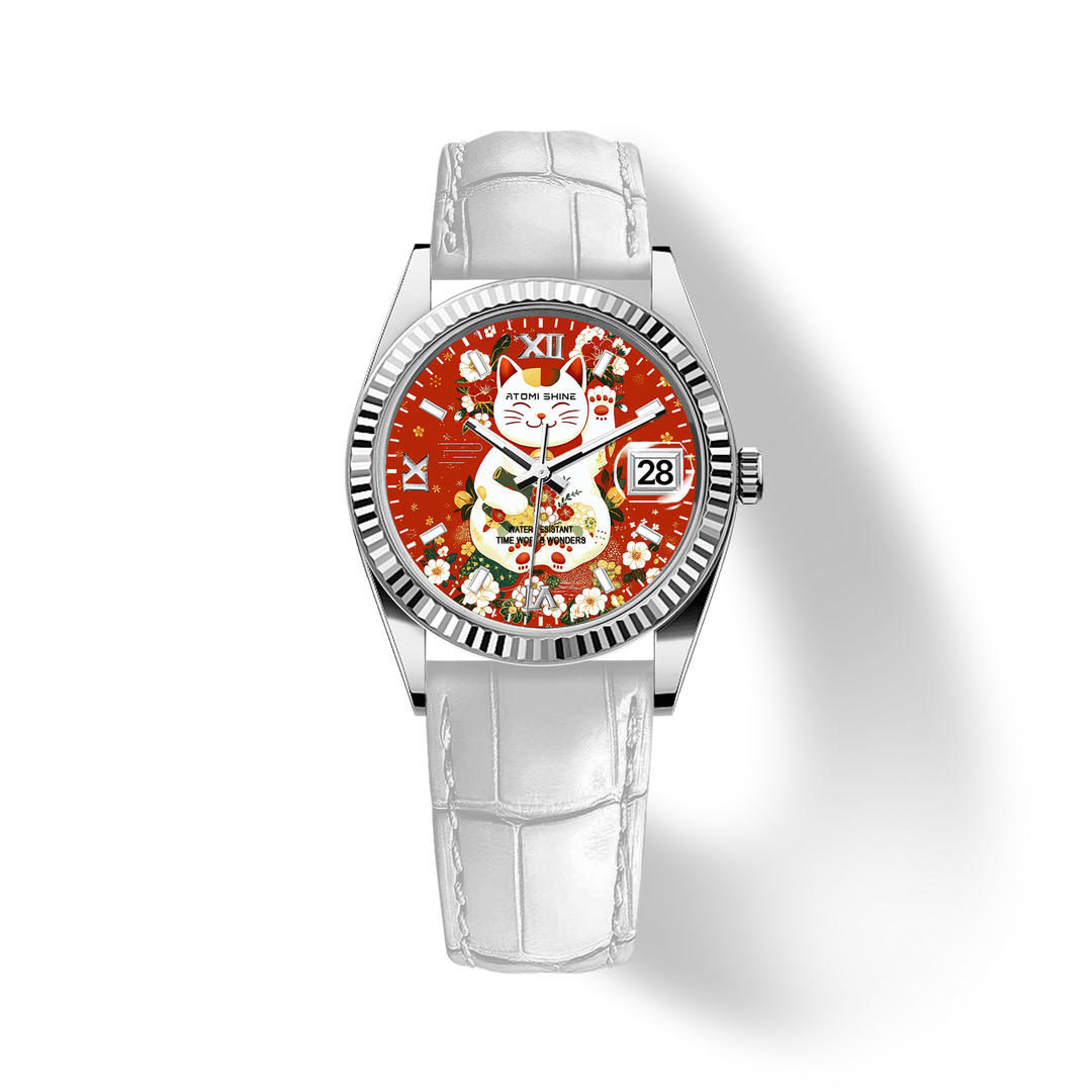 EONDATE CLASSIC LEATHER WATCH