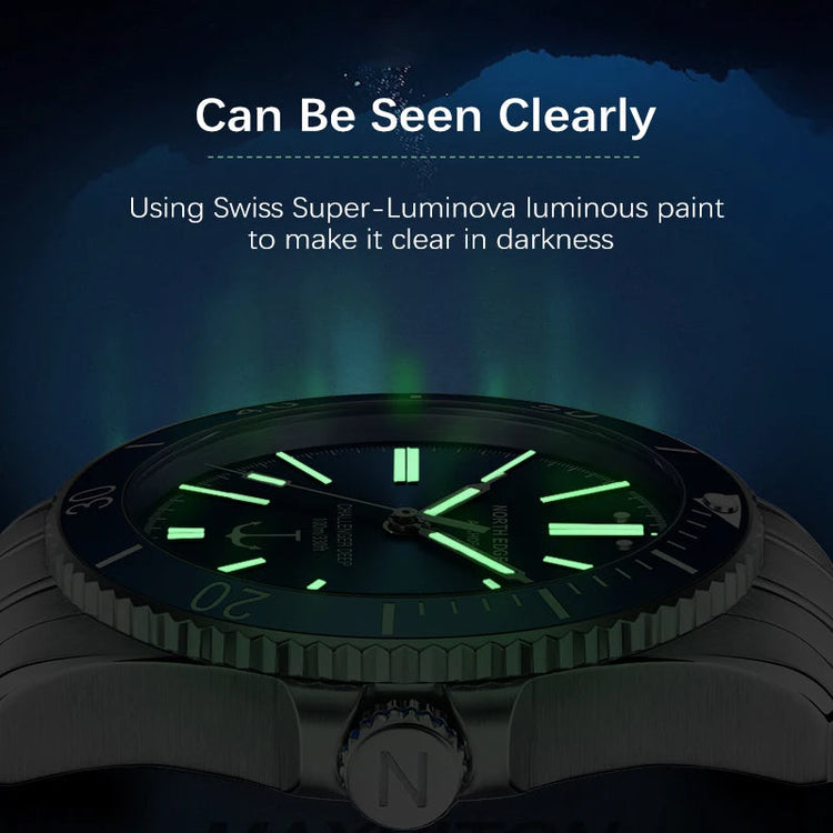 NORTH EDGE Tactical Anchor 100m Automatic Watch image 17