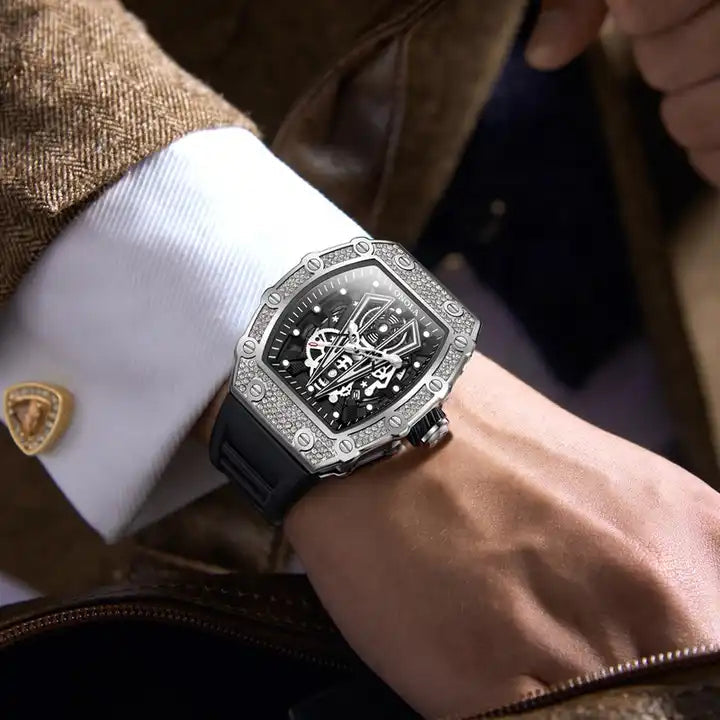 ONOLA Sir V Iced Quartz Watch image 3
