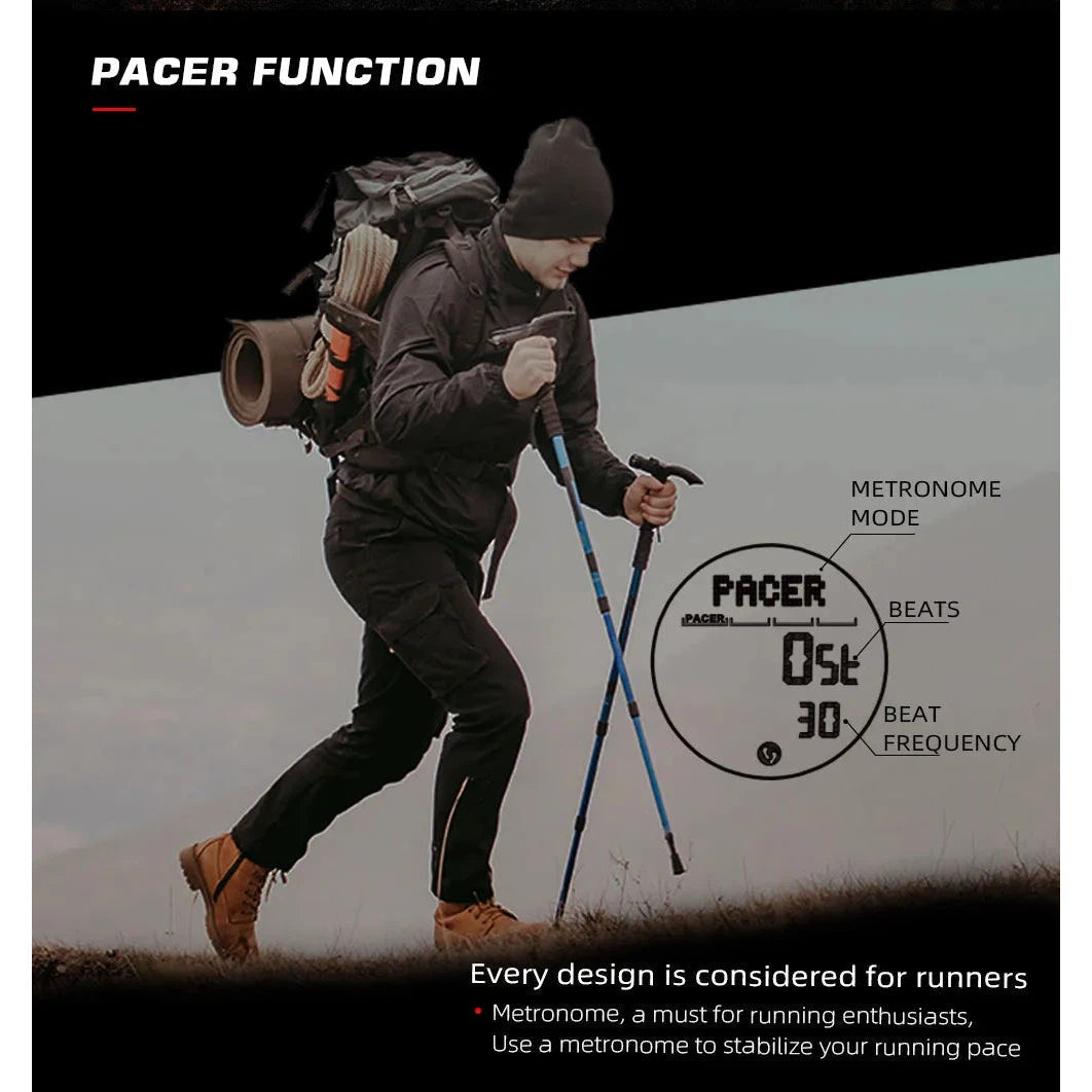 NORTH EDGE Tactical Alps Watch Black Nylon image 6