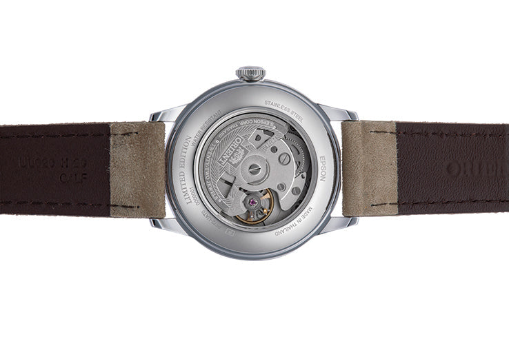 ORIENT Automatic Bambino 38mm Leather Watch RA-AC0M12L image 1