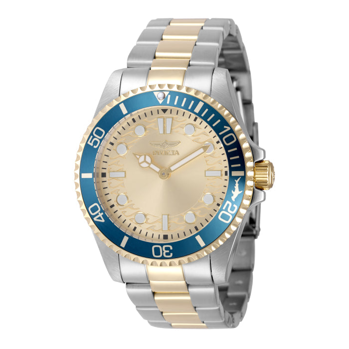 INVICTA Men's Pro Diver 43mm Watch Two Tone/Champagne image 0