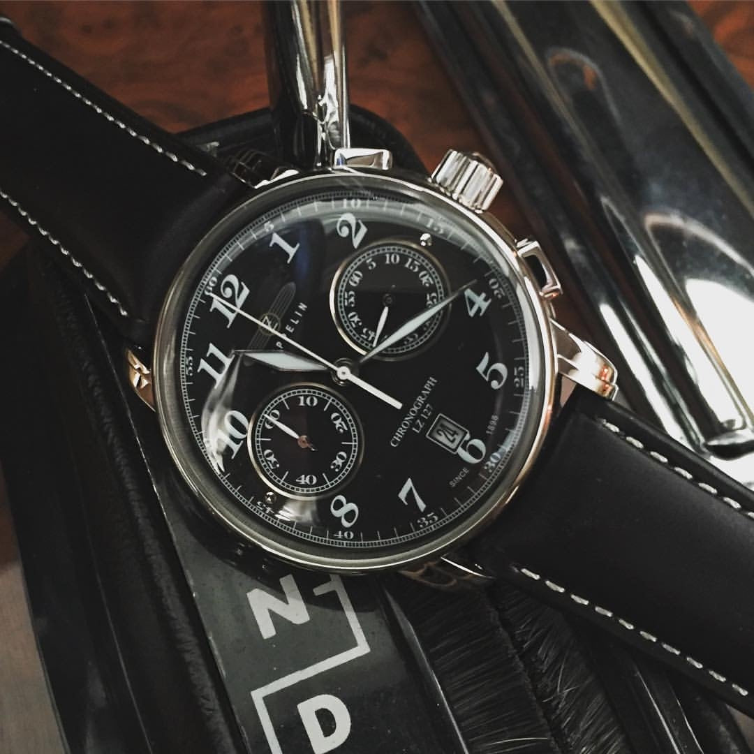 ZEPPELIN 7678-2 LZ127 Count Zeppelin Watch image 0