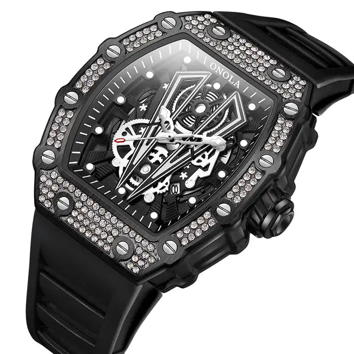ONOLA Sir V Iced Quartz Watch image 2