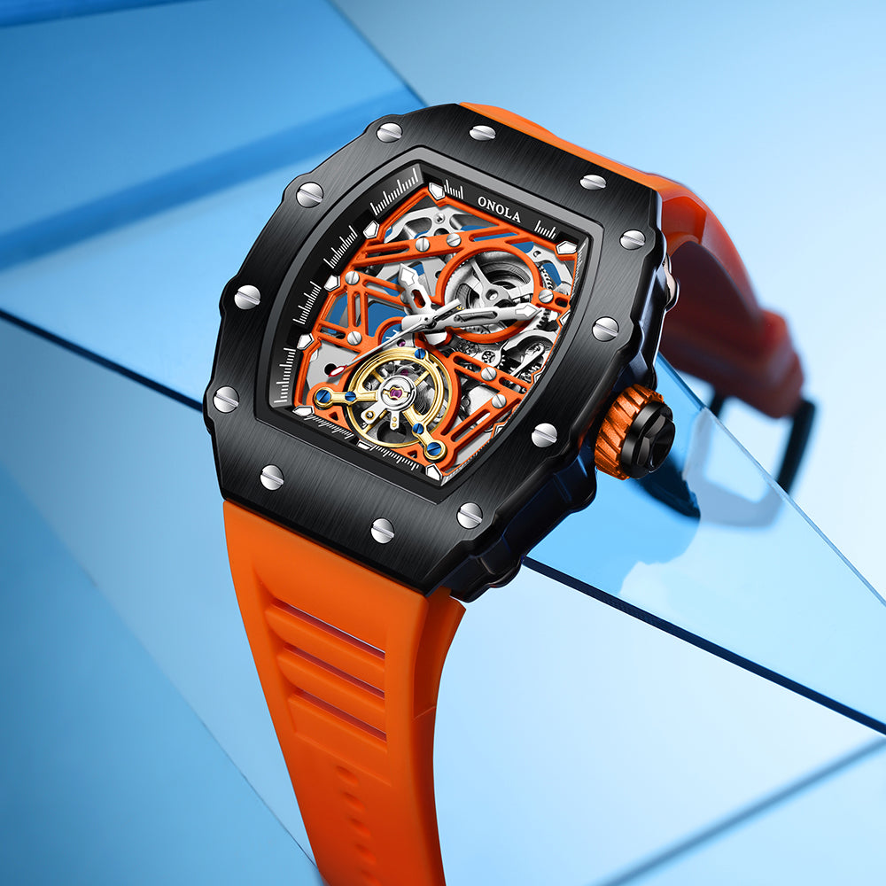 ONOLA Ankara Automatic Skeleton Watch image 2