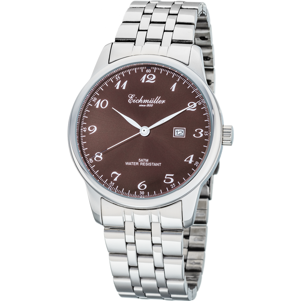 EICHMULLER since 1950 Traditional Eichmüller Steel Brown Watch image 0