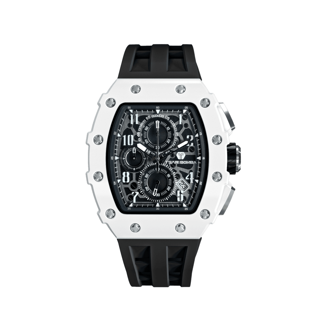 TSAR BOMBA Elemental– Bioceramic Date Quartz