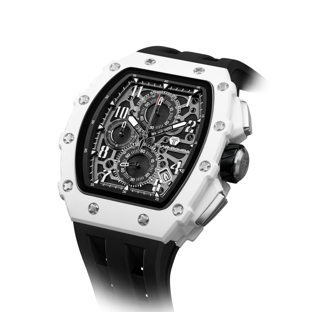TSAR BOMBA Elemental– Bioceramic Date Quartz