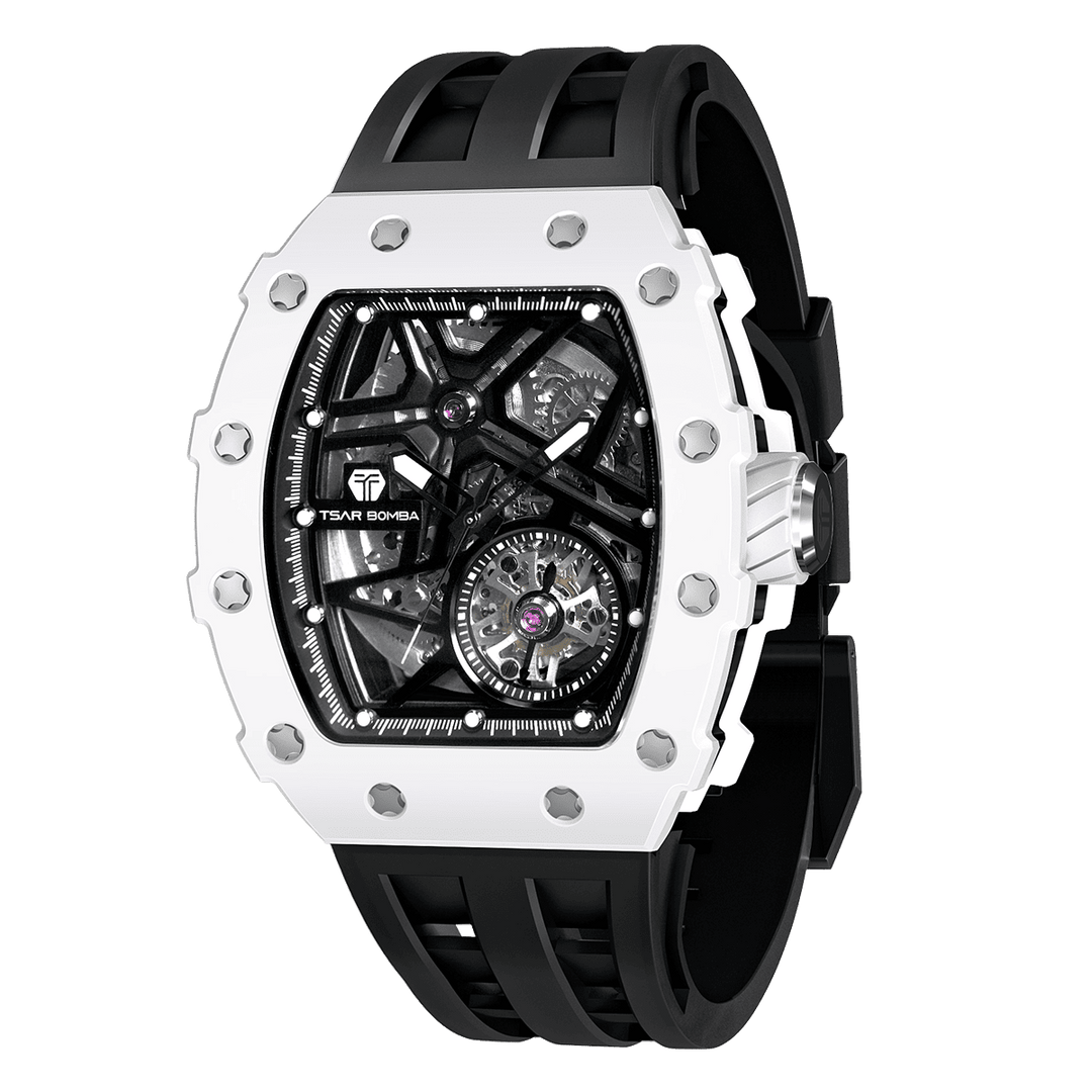 TSAR BOMBA Elemental-Ceramic Automatic Watch TB8209C