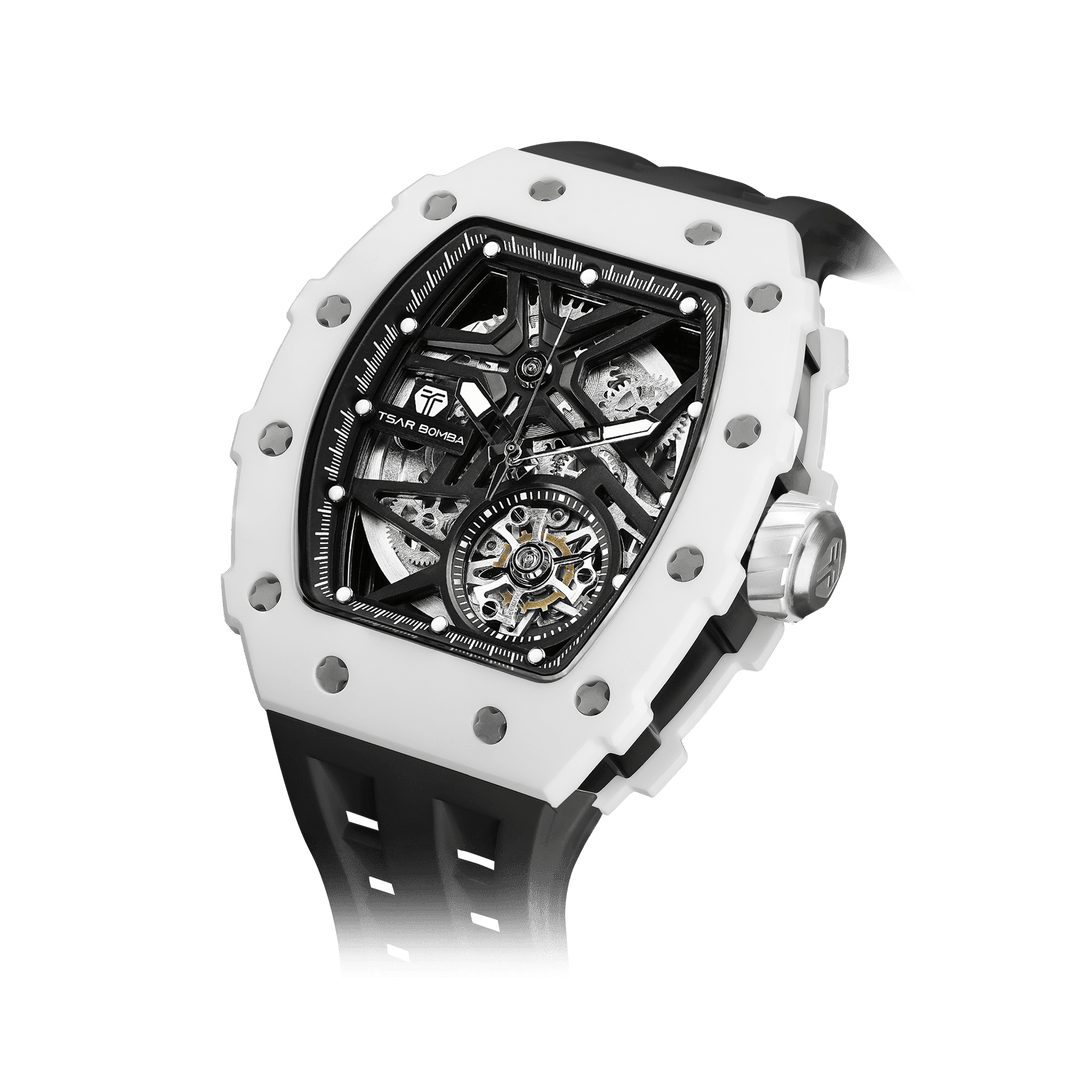 TSAR BOMBA Elemental-Ceramic Automatic Watch TB8209C