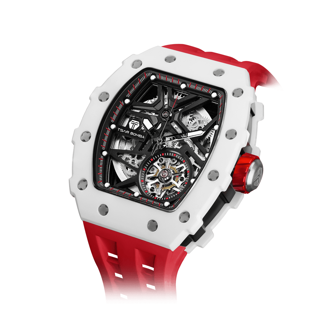 TSAR BOMBA Elemental-Ceramic Automatic Watch TB8209C