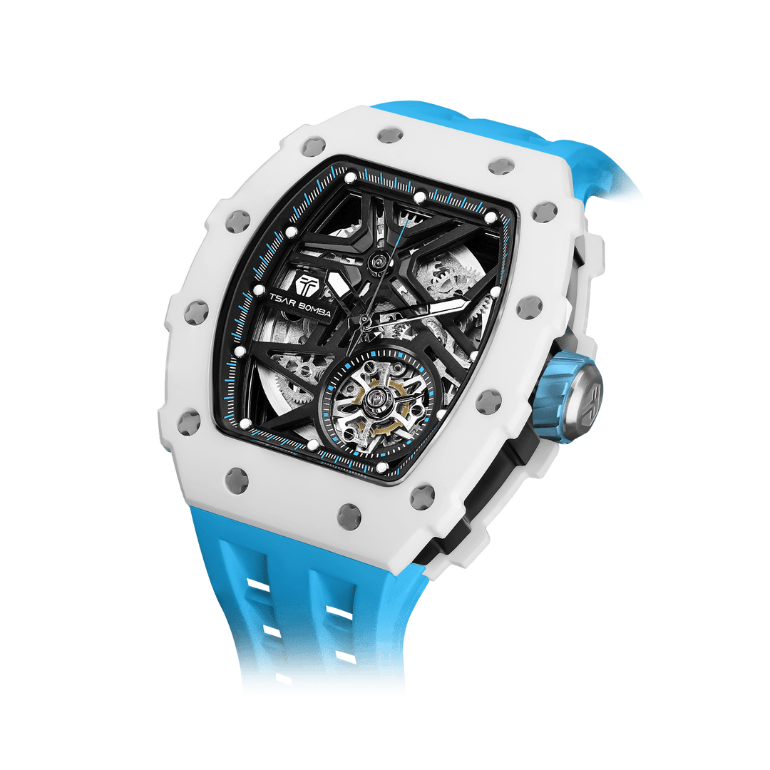 TSAR BOMBA Elemental-Ceramic Automatic Watch TB8209C